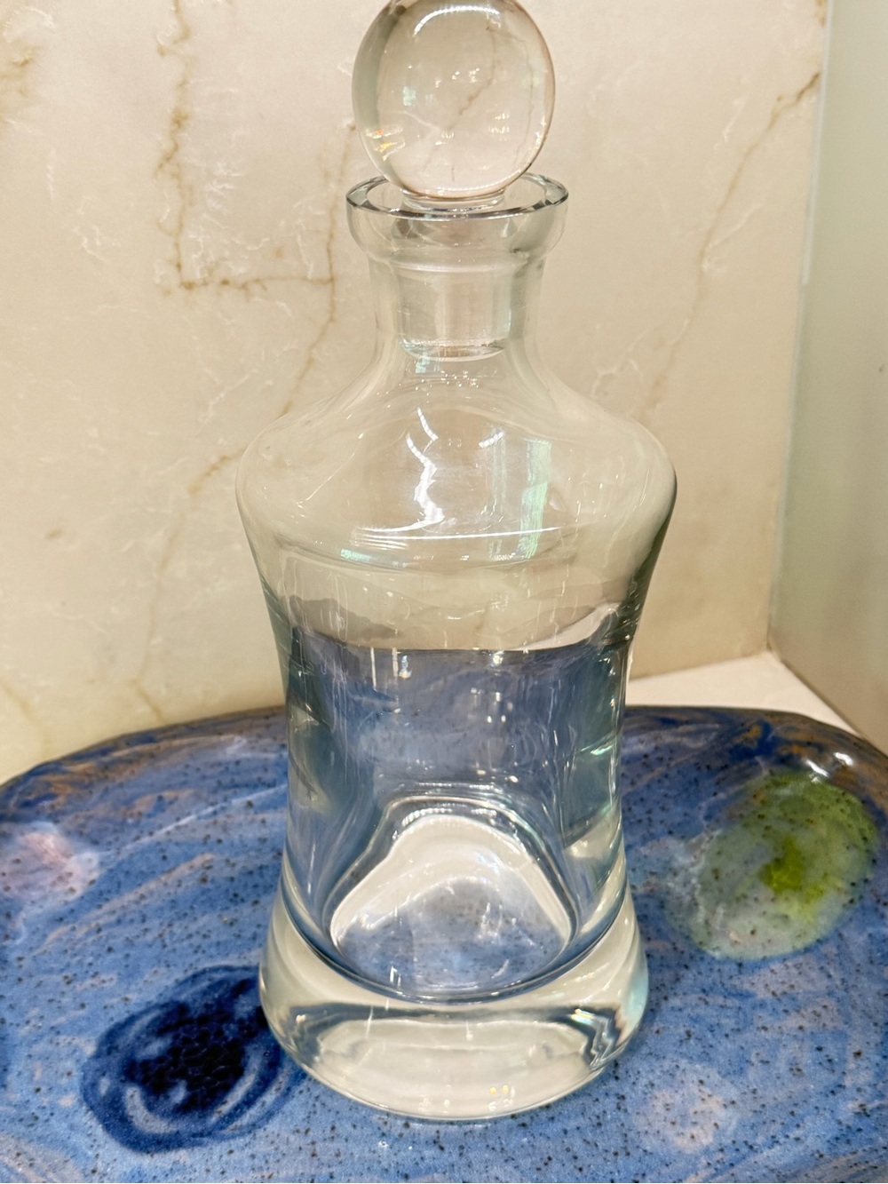 Clear Glass Decanter with Stopper - Home Accents